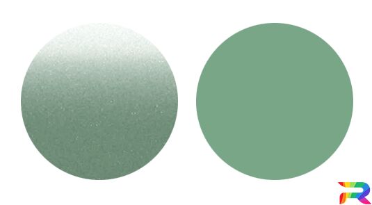 Краска Toyota цвет 6P9 - Green (Базовая)