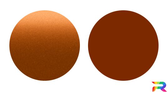 Краска Ford цвет CMTCWHA, CMTCXWA, B6 - Mandarin Copper (Базовая)