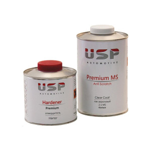 USP Прозрачный лак Premium MS 1л+0,5л.-03
