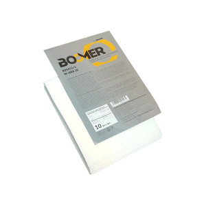 Boomer 805021 Нетканные салфетки пропиленовые 85г_мк, 32 _ 36 см белые уп. 10 шт.-03