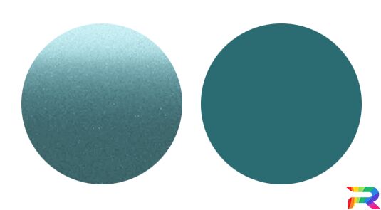 Краска Toyota цвет 765 - Turquoise (Базовая)