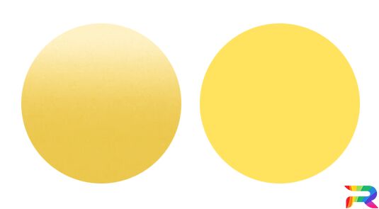 Краска для автомобилей Subaru цвет 66, 966 -  Yellow (Базовая)