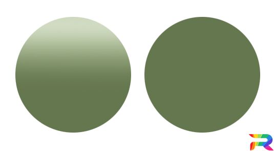 Краска для автомобилей Rover цвет HCD -  Light Green (Акриловая)