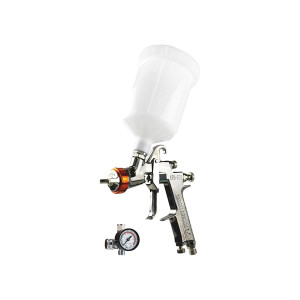 ANEST IWATA LPH-400-134LVX Краскопульт низкого давления, сопло 1,3 мм. + бачок 600 мл. + манометр-03