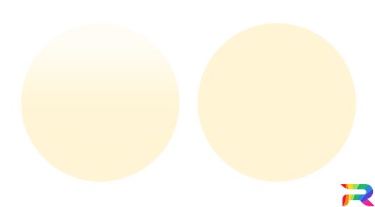 Краска Ford цвет B1, AF7AWHA - Cream Yellow (Акриловая)
