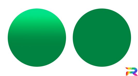 Краска DAF цвет CA856, 3543, 1813315 - Severnside Green (Акриловая)