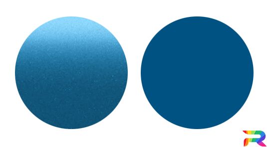 Краска Renault цвет TERPB, RPB - Bleu Majorelle (Базовая)
