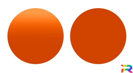Краска ВАЗ (Лада) цвет 20, 294, 295, 302 - Orange (Акриловая)