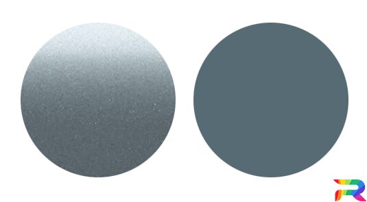 Краска Toyota цвет 8P6 - Grayish Blue (Базовая)