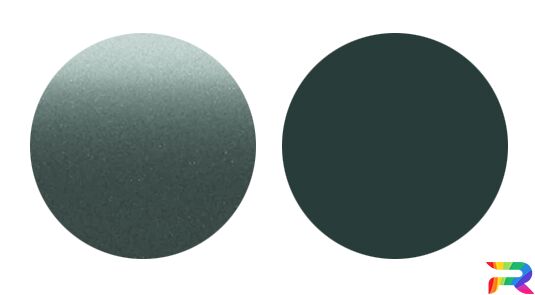 Краска Fiat цвет ZRM - Smokey Green (Базовая)