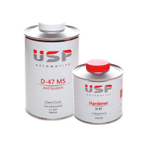 USP Прозрачный лак D-47 MS 1л+0,5л-04