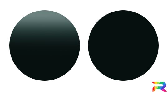 Краска для автомобилей Man-Buessing цвет BS12Y612, Y612 -  Schwarzgruen (Акриловая)