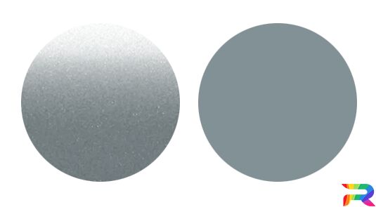 Краска Ford цвет H2, 8PSC, H1, H8, 8PSCWWA - Hypnotic Silver (Базовая)