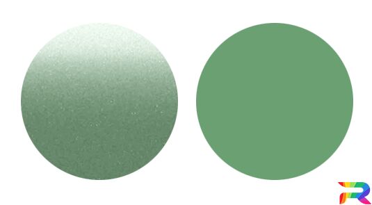 Краска Toyota цвет 6S0 - Light Green (Базовая)