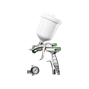 ANEST IWATA LS-400-ETS13 Краскопульт низкого давления серии SUPERNOVA, сопло 1,3 мм. + манометр-03