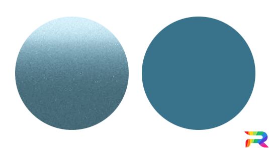 Краска Nissan цвет B10 - Light Blue (Базовая)