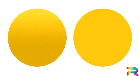 Краска для автомобилей Mazda цвет J9 -  Compet. Yellow (Базовая)