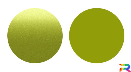 Краска для автомобилей Renault цвет DNQ -  Vert Pomme (Базовая)