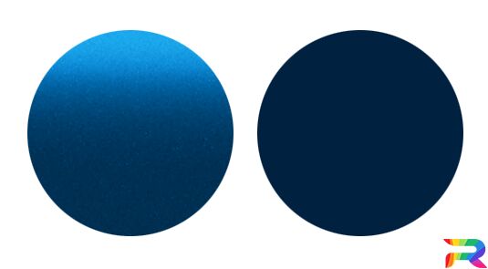 Краска Lotus цвет B08, A68 - Pacific Blue (Базовая)