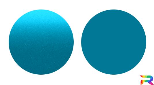 Краска для автомобилей Renault цвет RPZ -  Acqua Marine (Базовая)