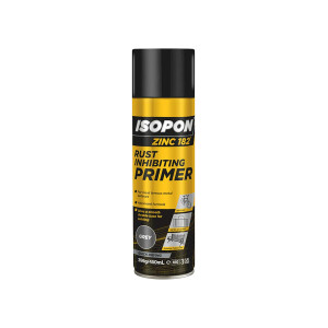 U-POL Грунт антикоророзийный серый ISOPON ZINC 182 аэрозоль 450 мл.-02