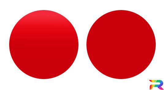 Краска для автомобилей Scania цвет 1396332 -  Red (Акриловая)