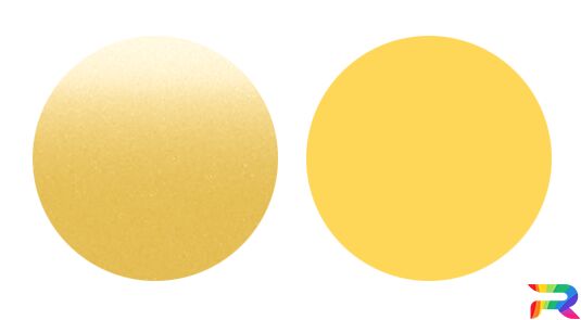 Краска Toyota цвет 584 - Yellow (Базовая)