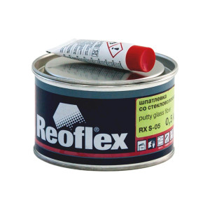 Reoflex Шпатлевка Glass со стекловолокном 0,5 кг_8-02