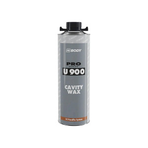 Body PRO Антикоррозийный состав U900 CAVITY WAX с креплением под UBS краскопульт (коричневый) 1 л.