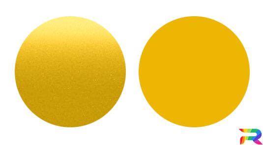 Краска для автомобилей Renault цвет K30 -  Jaune Moutarde (Базовая)