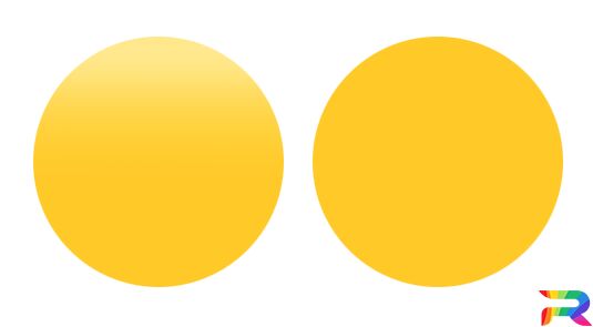 Краска для автомобилей Ford цвет 8018, KY -  Canary Yellow (Базовая)