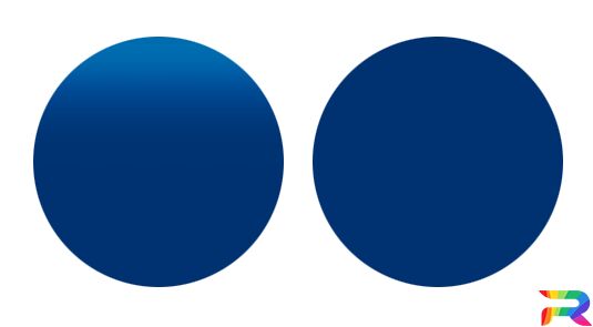 Краска для автомобилей Renault цвет 215243 -  Bleu Monaco Camaieux (Базовая)