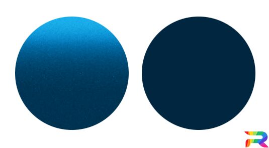 Краска GAC цвет B16 - Vibrant blue (Базовая)