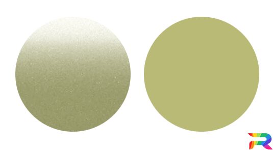 Краска Man-Buessing цвет MA6080, FS43MA6080 - Lime Gold (Базовая)