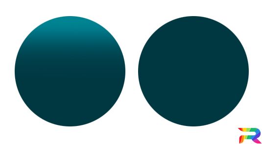 Краска Mercury цвет FA6646D, M6646D, RAWAXPD - Teal (Базовая)