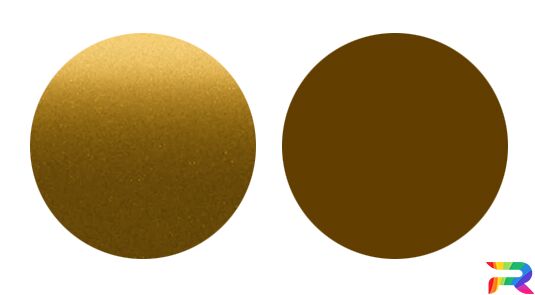 Краска Man-Buessing цвет 1809 - New Golden Topaz Met (Базовая)