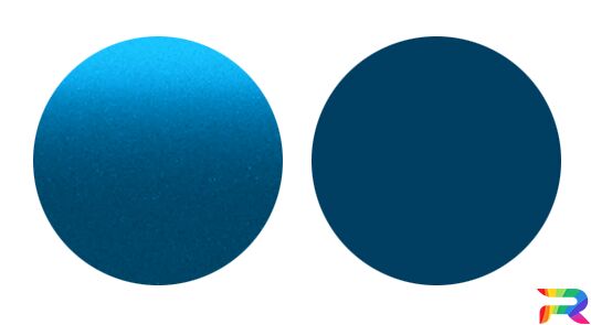 Краска Nissan цвет BRCA, RCA - Vivid Blue (Базовая)
