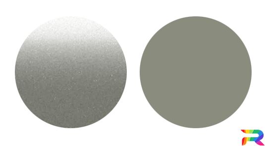 Краска Toyota цвет 1C0, K73 - Silver (Базовая)