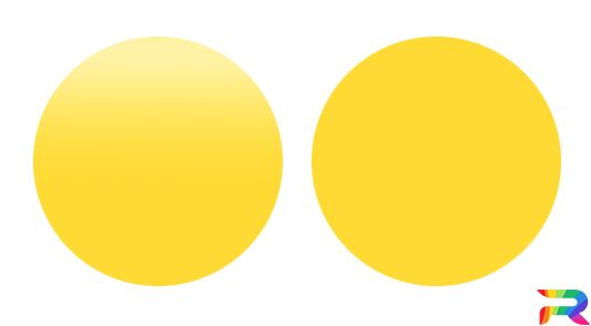 Краска Toyota цвет 5A6 - Yellow (Базовая)