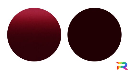 Краска для автомобилей Ford цвет 6H -  Mellow Burgundy (Базовая)