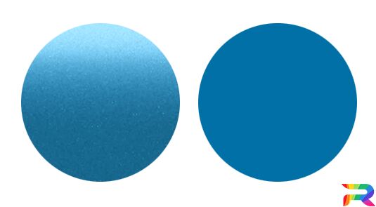 Краска Toyota цвет 8J2 - Med. Blue (Базовая)