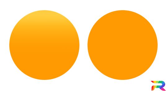 Краска для автомобилей Volkswagen цвет LH2E -  Signalorange (Акриловая)