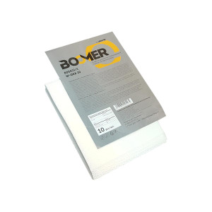 Boomer 805021 Нетканные салфетки пропиленовые 85г_мк, 32 _ 36 см белые уп. 10 шт.-01