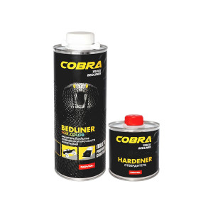 Защитное покрытие Novol Extreme Cobra Truck Bedliner колеруемое 0,6 л. с отвердителем 0,2 л.1