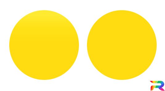 Краска для автомобилей Scania цвет 1396366 -  Yellow (Акриловая)