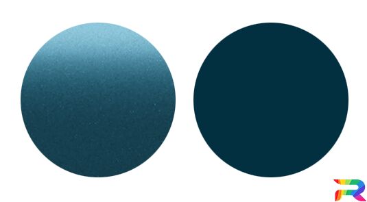 Краска Toyota цвет 8N2 - Blue Argentum (Базовая)