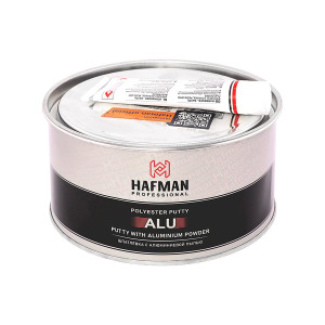 Шпатлевка автомобильная с алюминием Hafman Alu 1,9 кг. 1