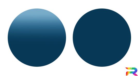Краска Toyota цвет 8W2 - Grayish Blue (Базовая)