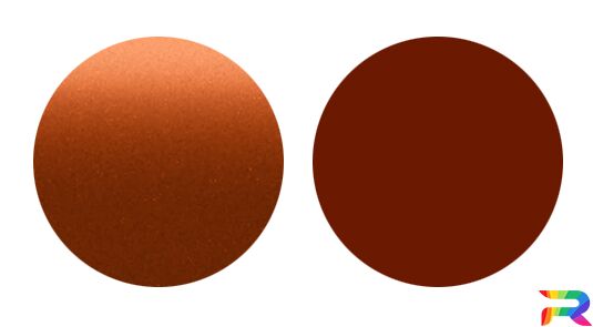 Краска Great Wall цвет 0201C, 21F - Fashionable Orange (Базовая)