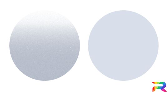 Краска Daihatsu цвет W21 - Bluish White (Базовая)